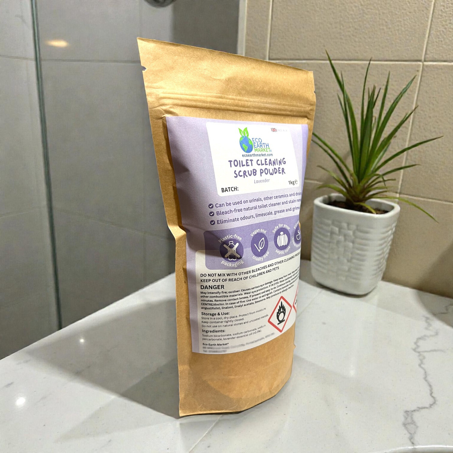 Lavender Toilet Cleaning Scrub Powder 1kg