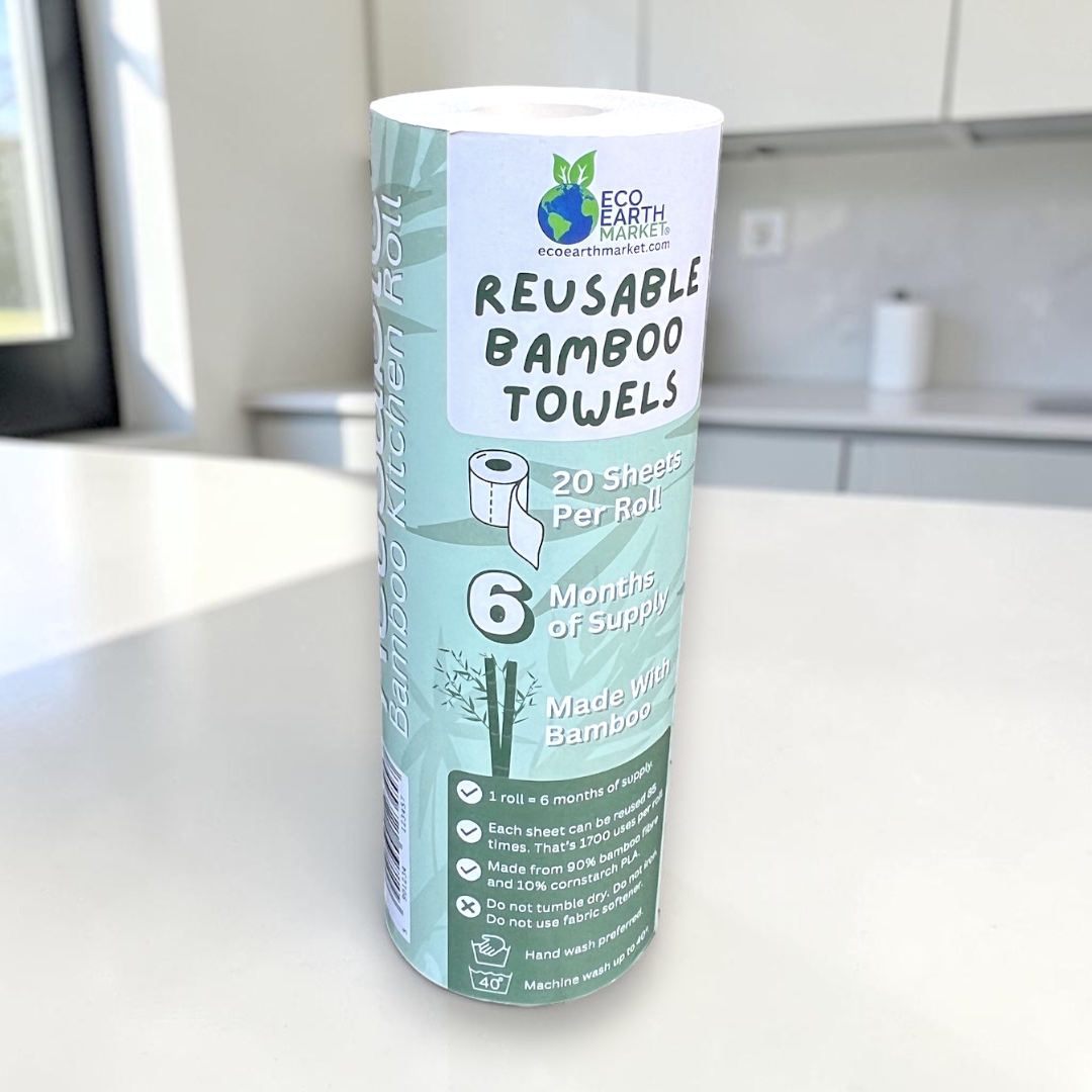 Reusable Bamboo Kitchen Towels