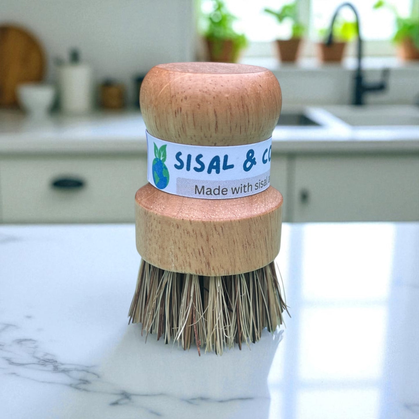 Sisal & Coir Pot Brush