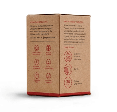 Mouthwash Tablets - Eucalyptus - Eco Earth Market