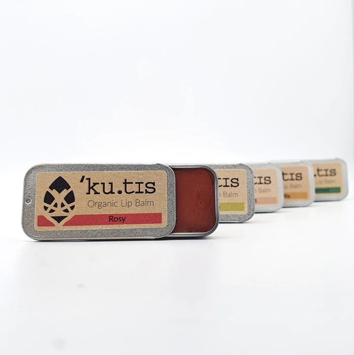 Kutis Rosy Lip Balm Tin - Tinted (8g)