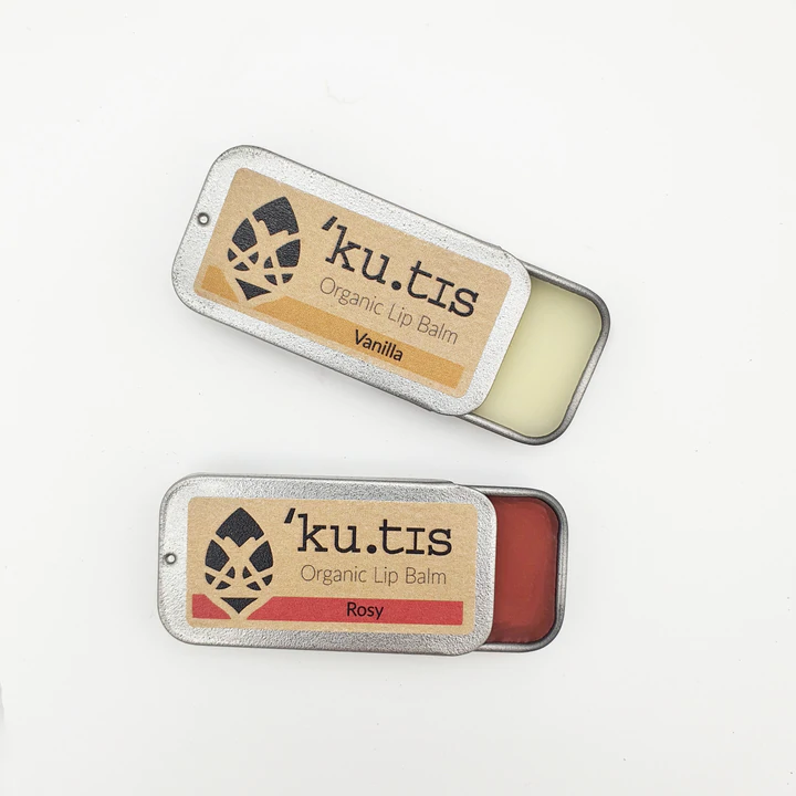 Kutis Rosy Lip Balm Tin - Tinted (8g)