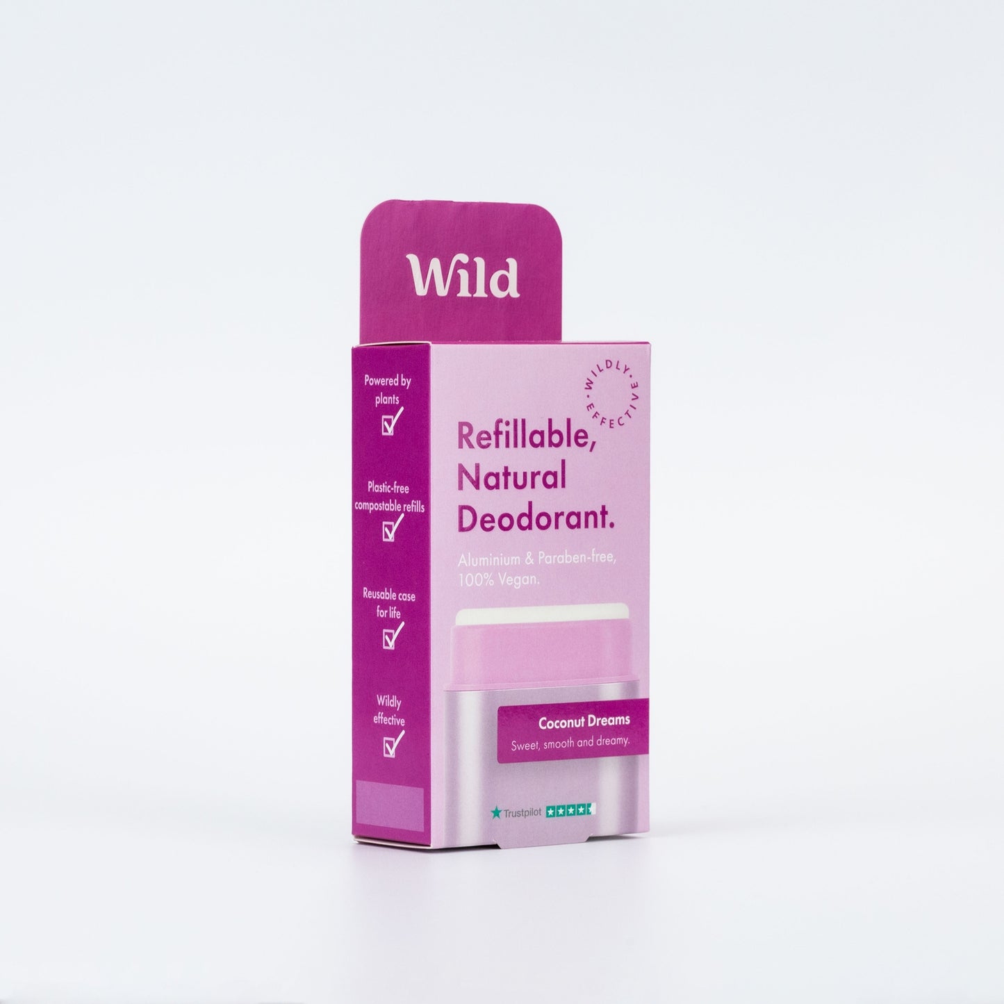 Wild Purple Case + Coconut Dreams Deo Refill