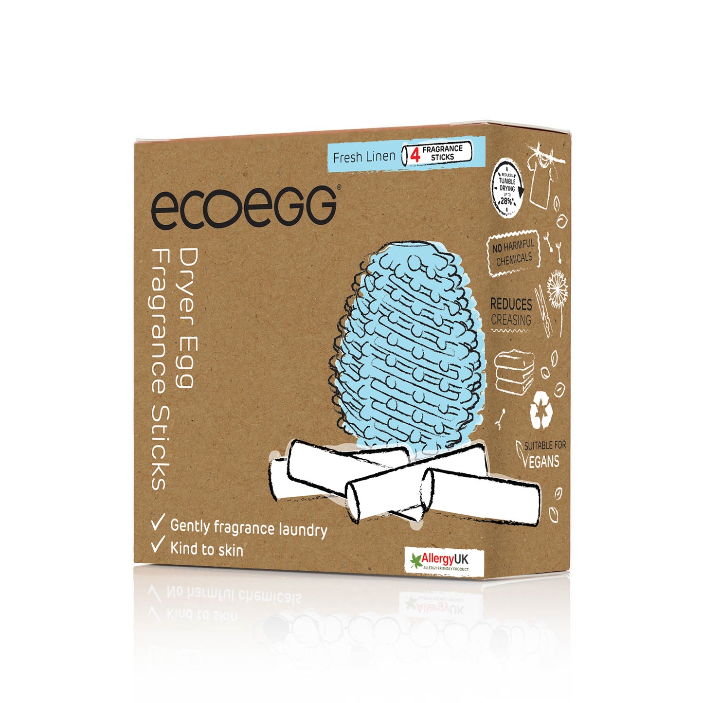 Reusable Dryer Egg Refill Fragrance Sticks