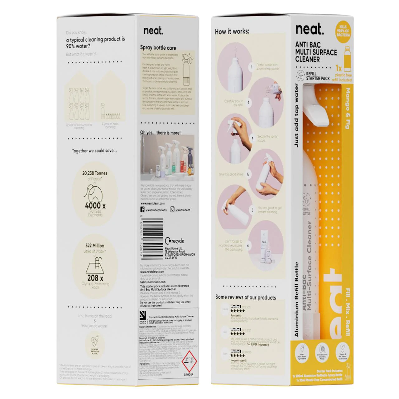 Anti-Bac Multi-Surface Starter Pack (Mango & Fig)