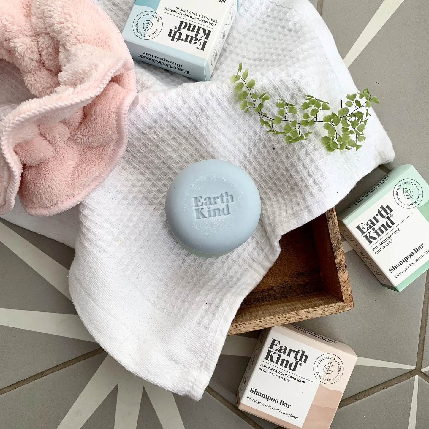 Tea Tree & Eucalyptus Shampoo Bar for Improved Scalp Health (50g)