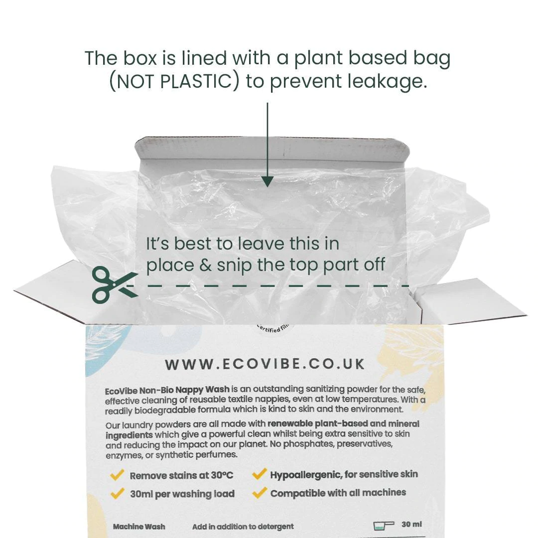 Non-Bio Nappy Wash Fragrance Free (2kg)