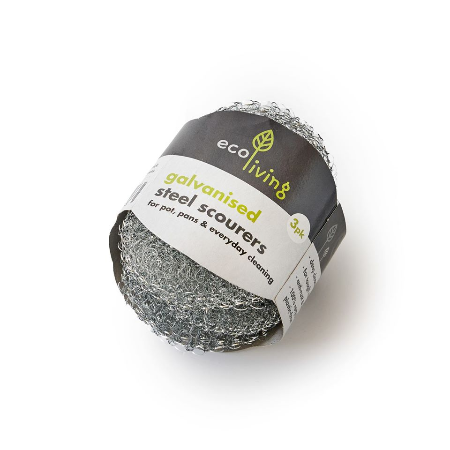 Steel Scourers - 3 Pack - Eco Earth Market