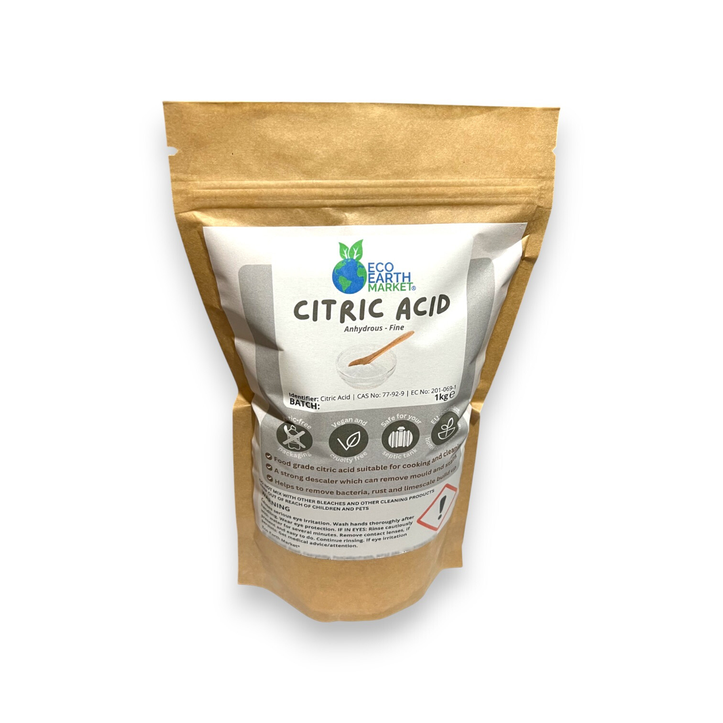 Citric Acid 1kg - Anhydrous