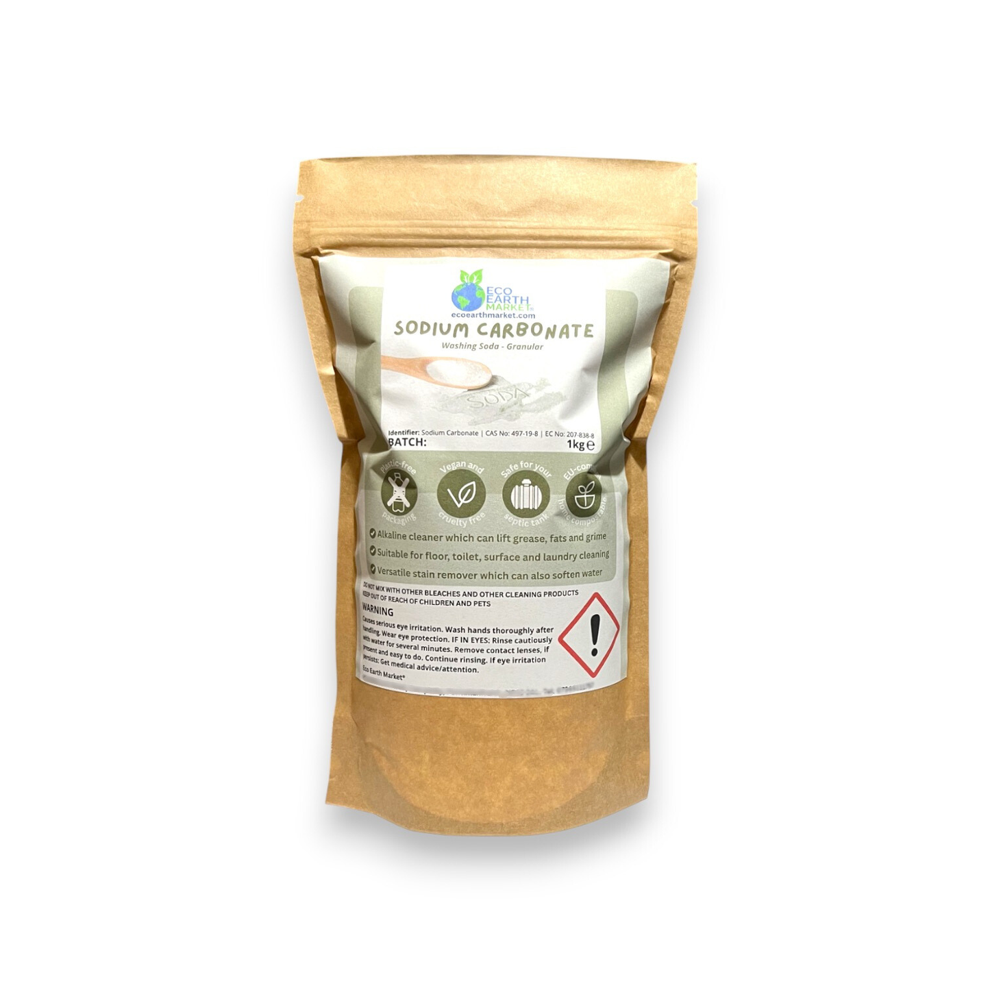 Sodium Carbonate 1kg - Washing Soda