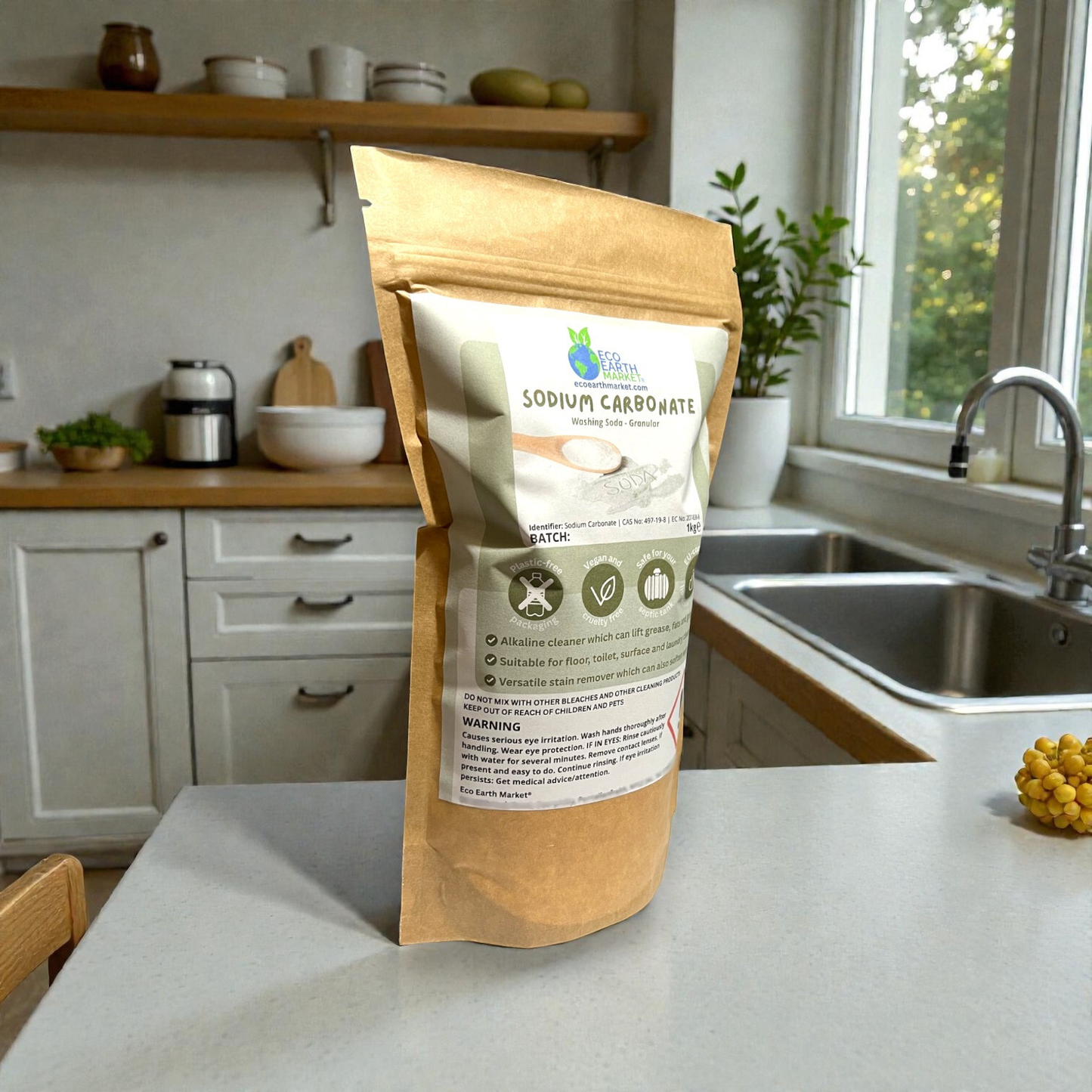 Sodium Carbonate 1kg - Washing Soda