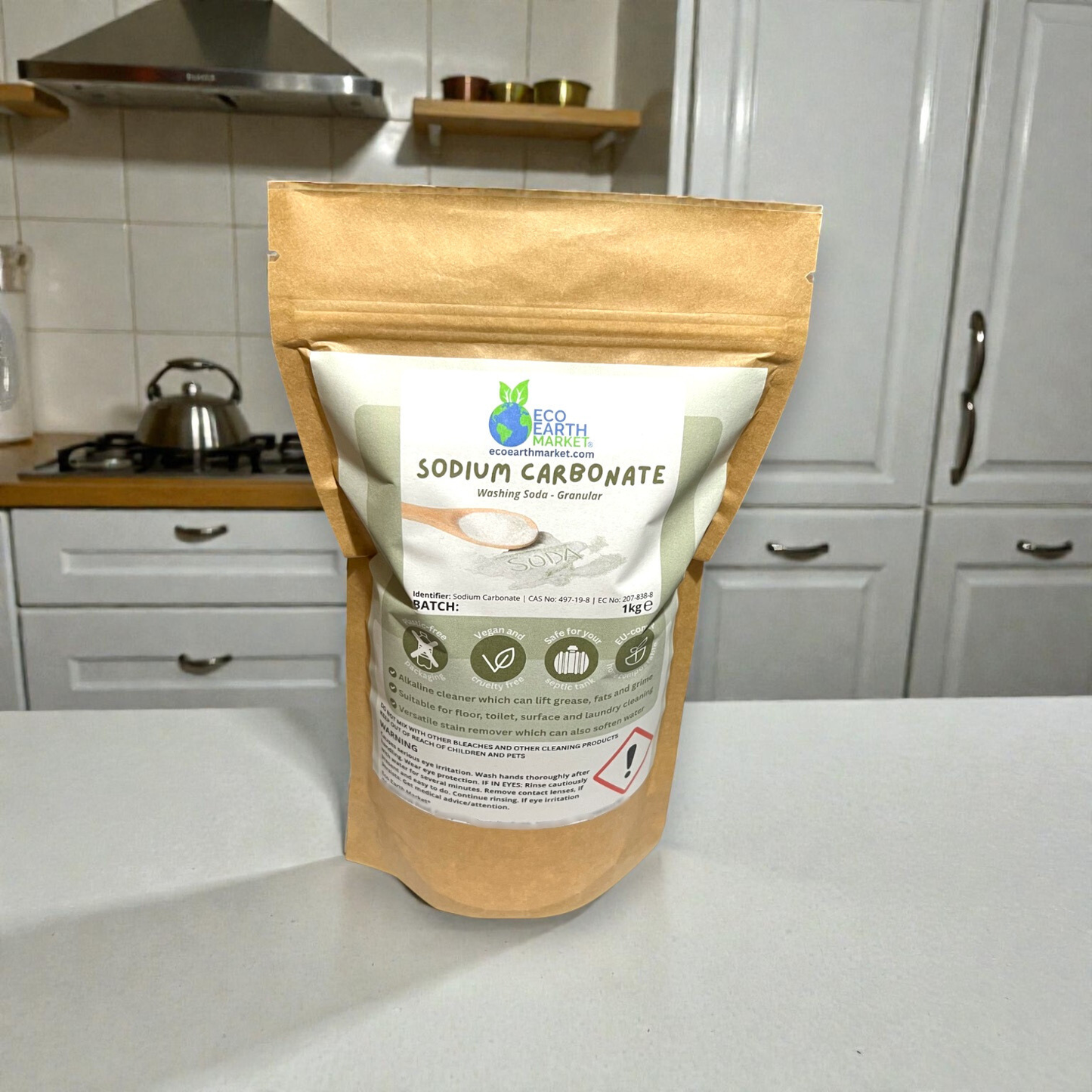 Sodium Carbonate 1kg - Washing Soda