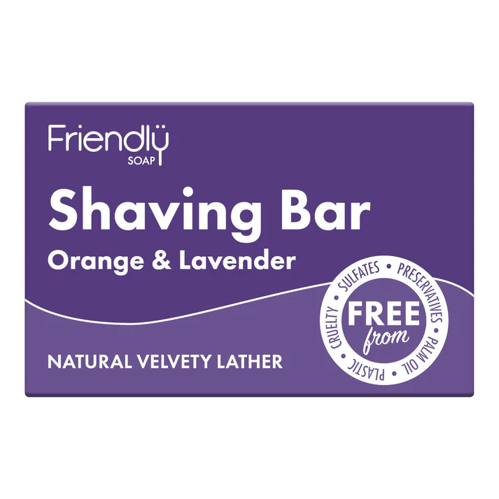 Shaving Soap Bar Orange & Lavender (95g)