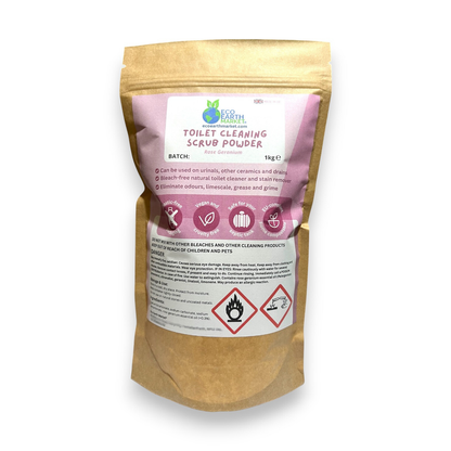 Rose Geranium Toilet Cleaning Scrub Powder 1kg