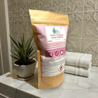 Rose Geranium Toilet Cleaning Scrub Powder 1kg