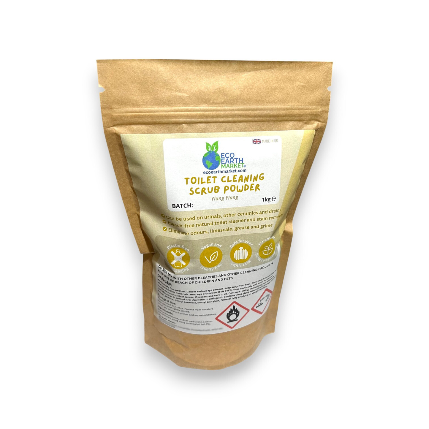 Ylang Ylang Toilet Cleaning Scrub Powder 1kg