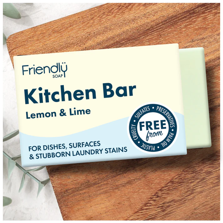 Kitchen Soap Bar Lemon & Lime (95g)