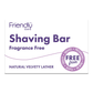 Shaving Soap Bar Fragrance Free (95g)