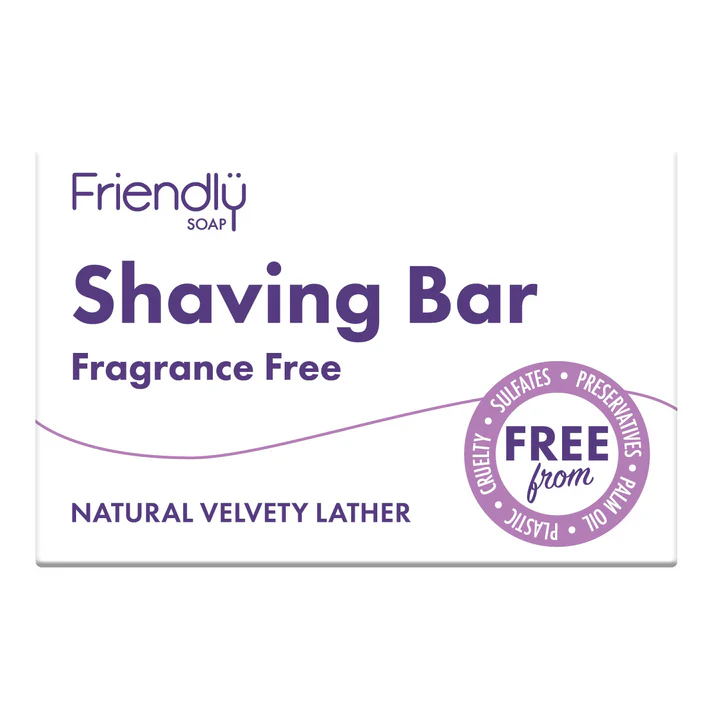 Shaving Soap Bar Fragrance Free (95g)