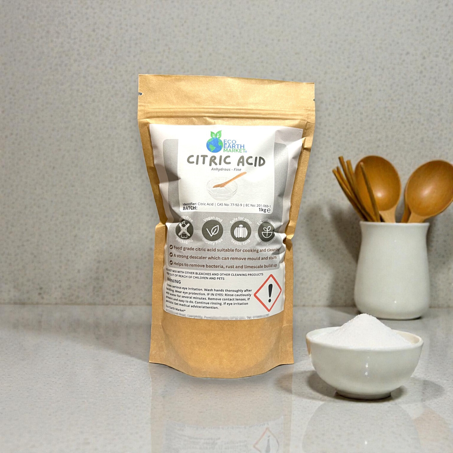 Citric Acid 1kg - Anhydrous