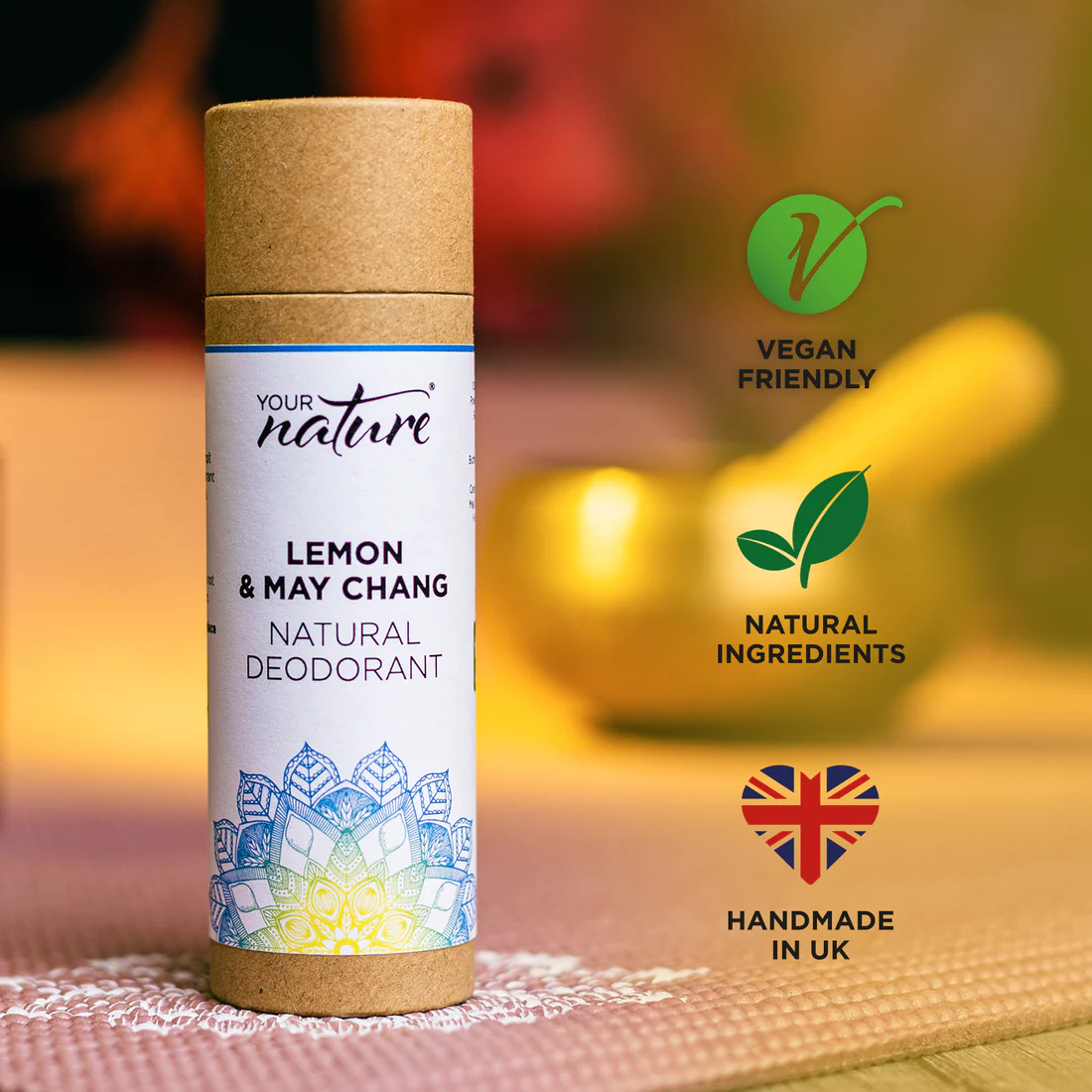 Lemon & May Chang Natural Deodorant (70g)