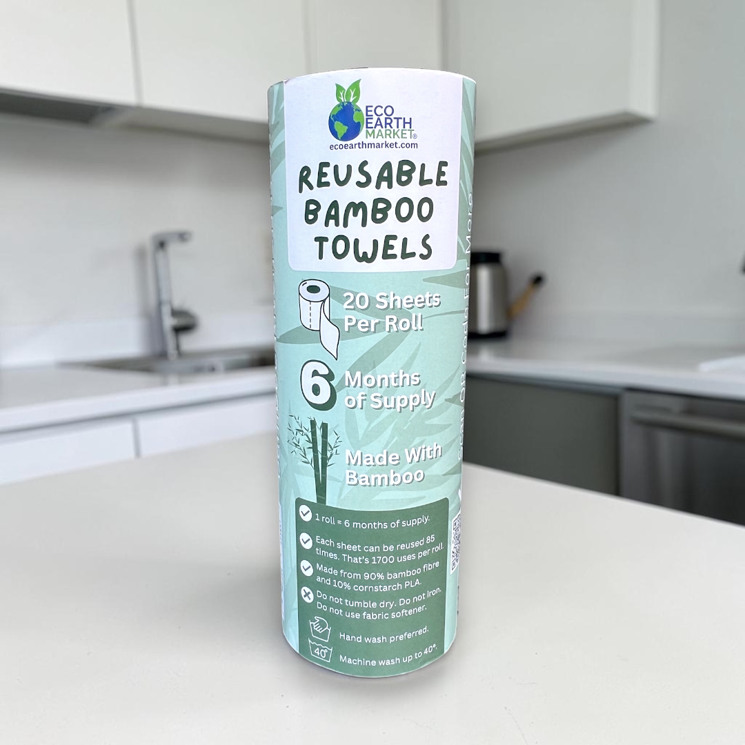 Reusable Bamboo Kitchen Towels