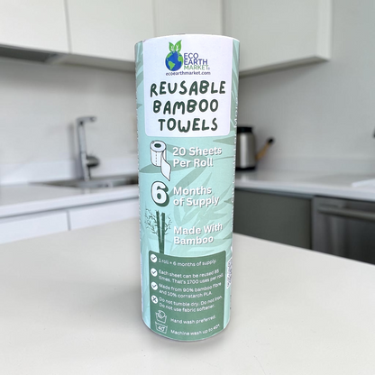 Reusable Bamboo Kitchen Towels