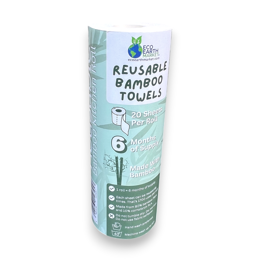 Reusable Bamboo Kitchen Towels