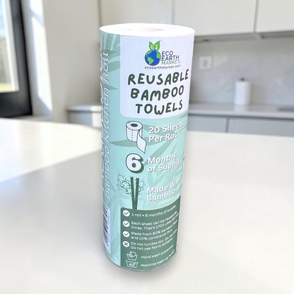 Reusable Bamboo Kitchen Towels