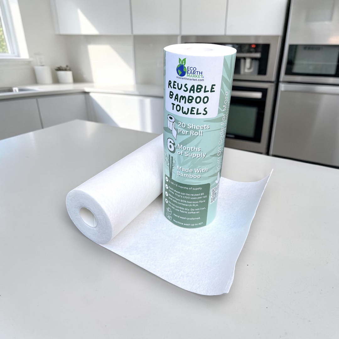 Reusable Bamboo Kitchen Towels