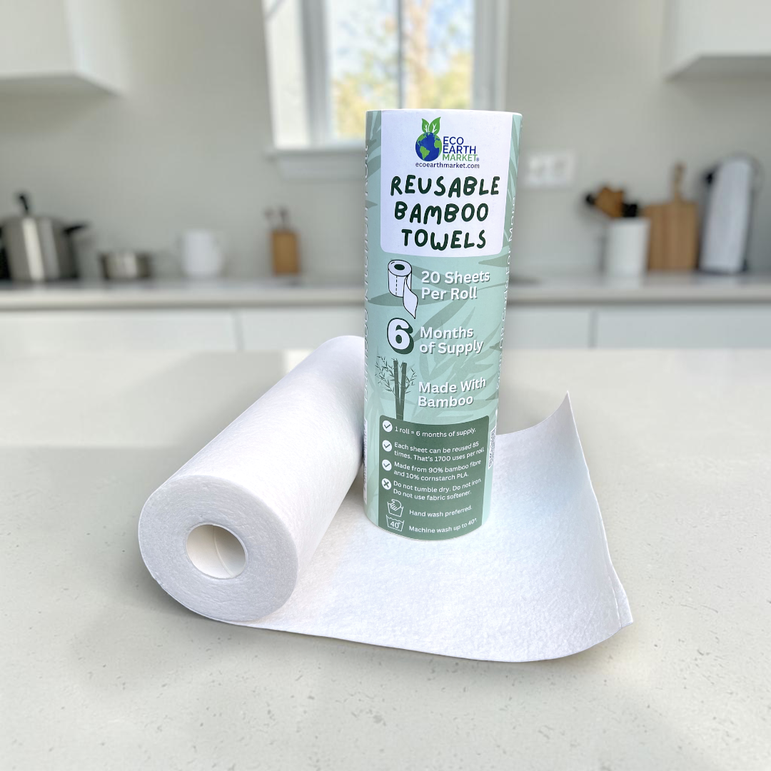 Reusable Bamboo Kitchen Towels
