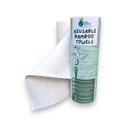 Reusable Bamboo Kitchen Towels