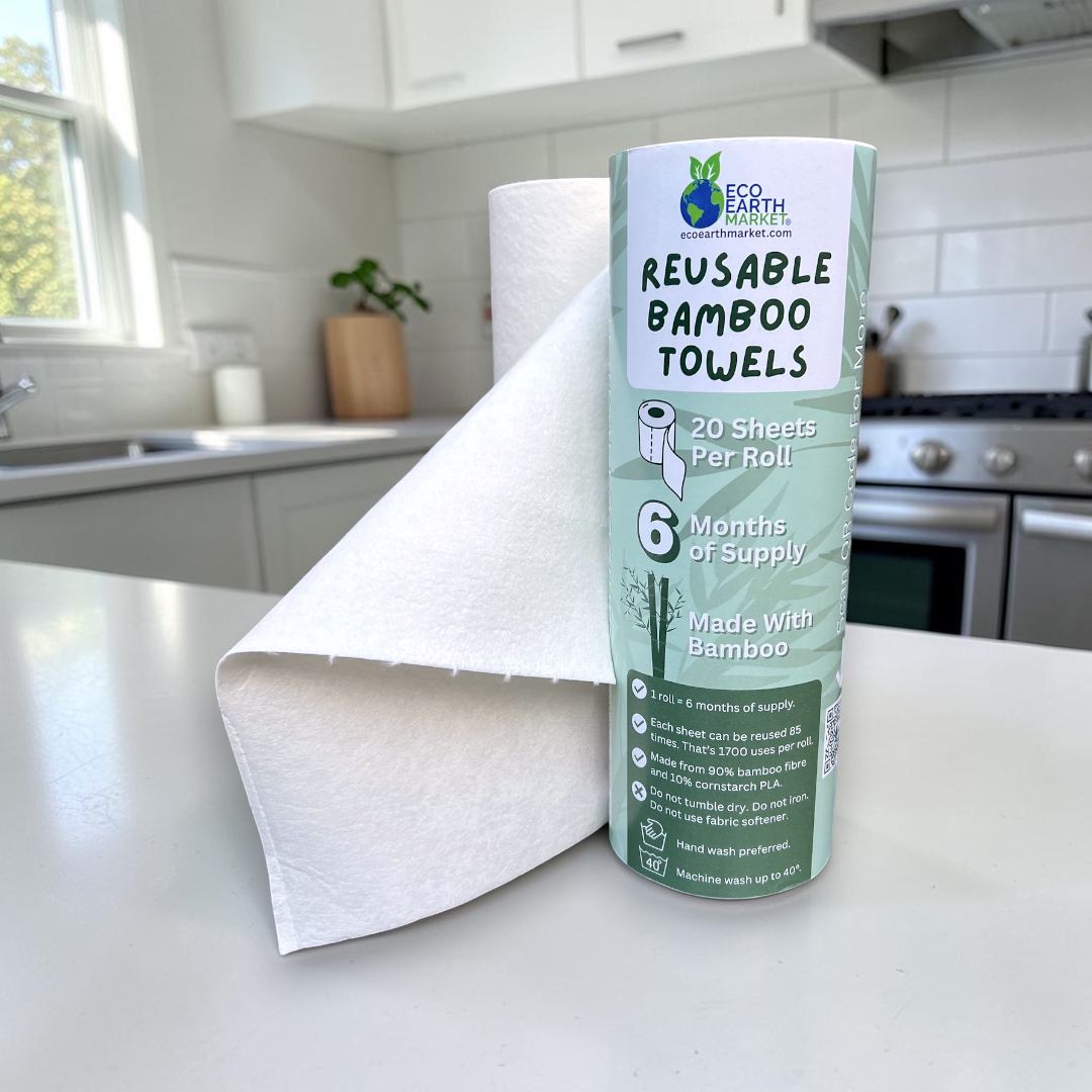 Reusable Bamboo Kitchen Towels