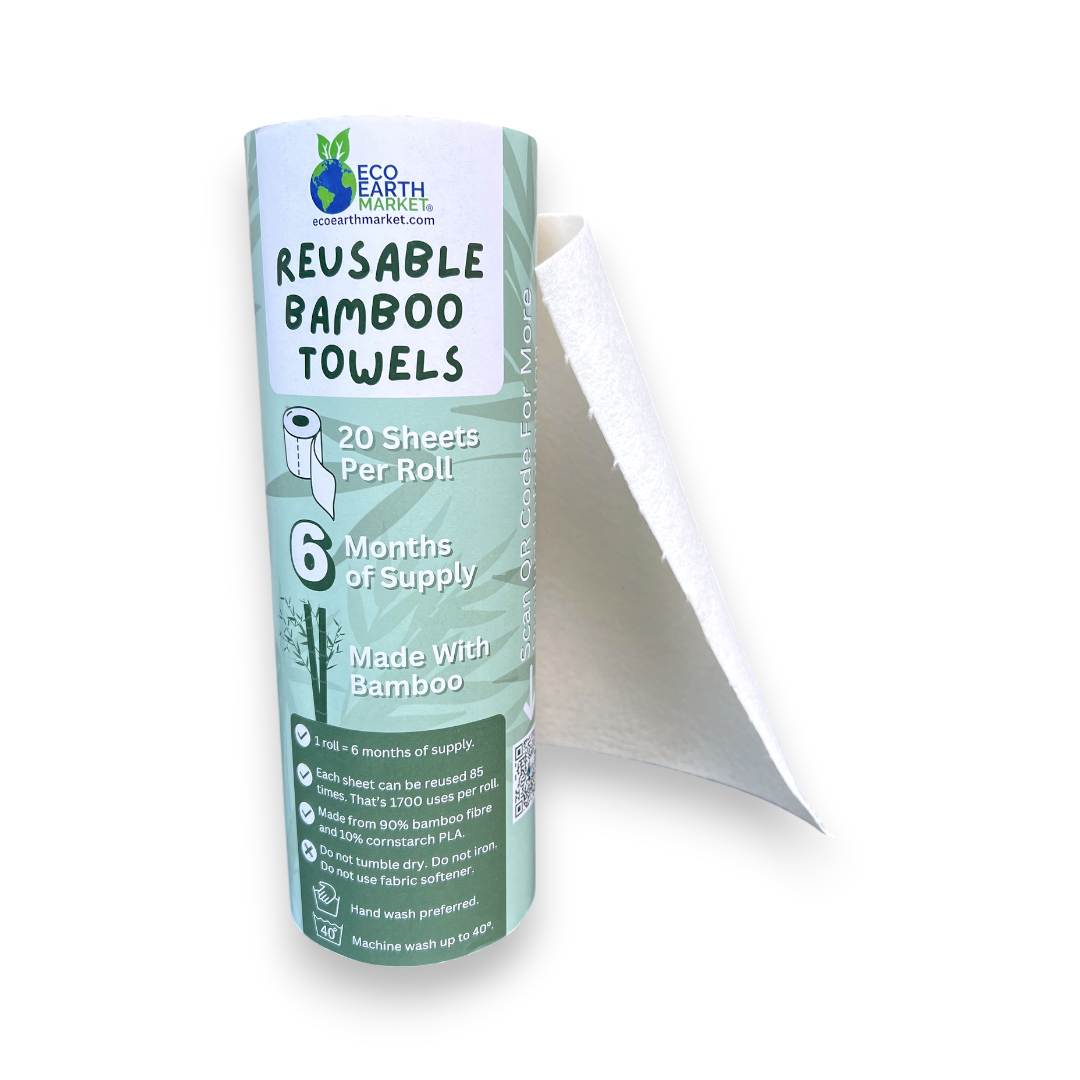 Reusable Bamboo Kitchen Towels