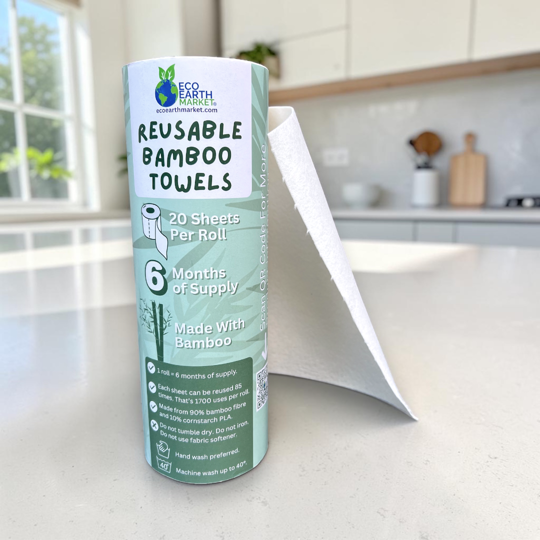 Reusable Bamboo Kitchen Towels