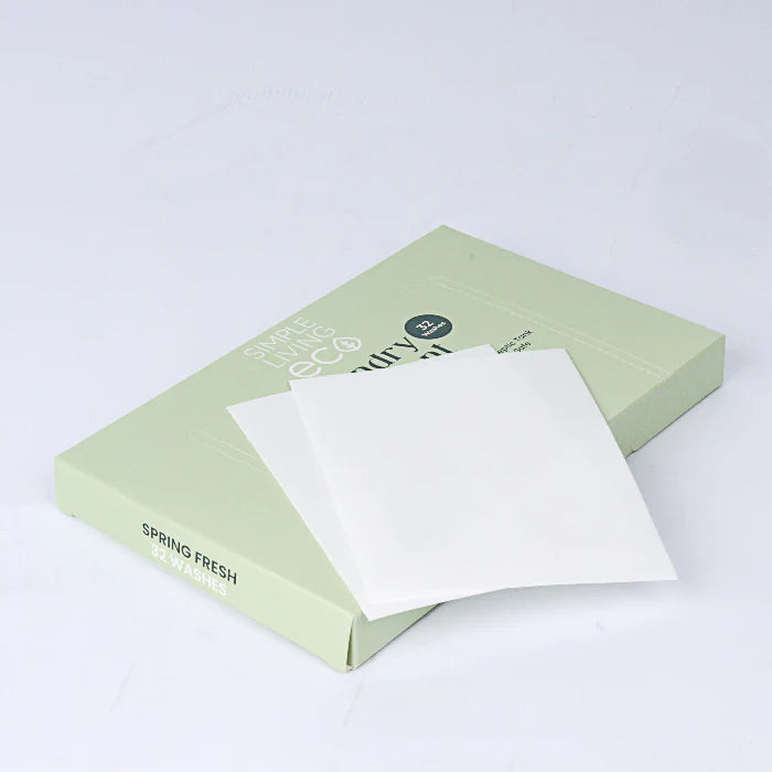 Non-Bio Laundry Detergent Sheets | Simple Living Eco (64 Washes)