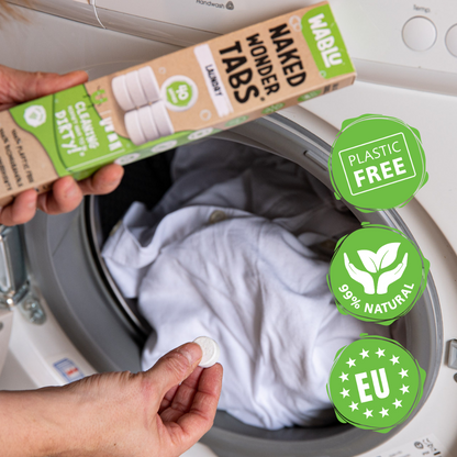 WABLU Naked Wonder Tabs® – Laundry Detergent Tabs (40 Pack)