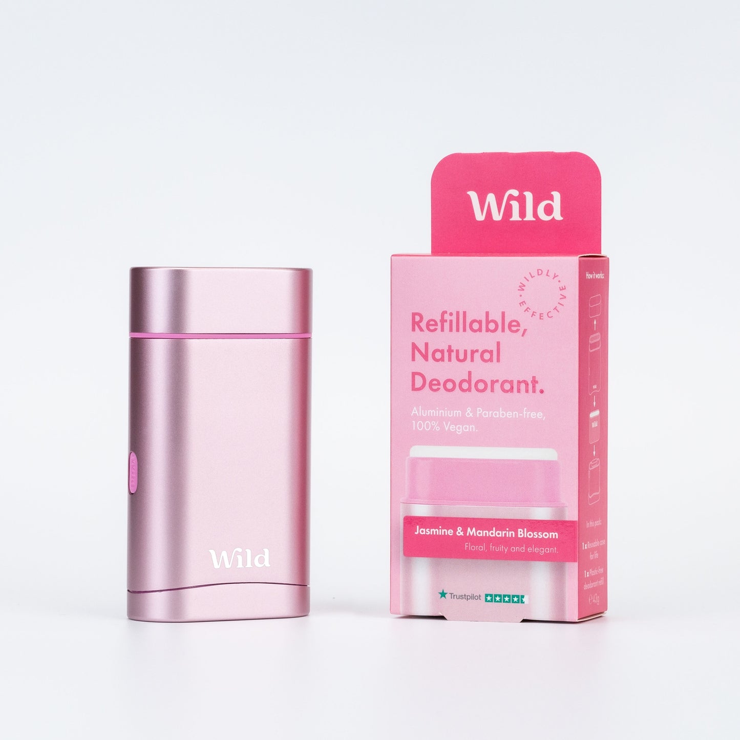 Wild Pink Case + Jasmine & Mandarin Blossom Deo Refill