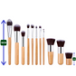 Bamboo Makeup Brushes (11 Piece Set)