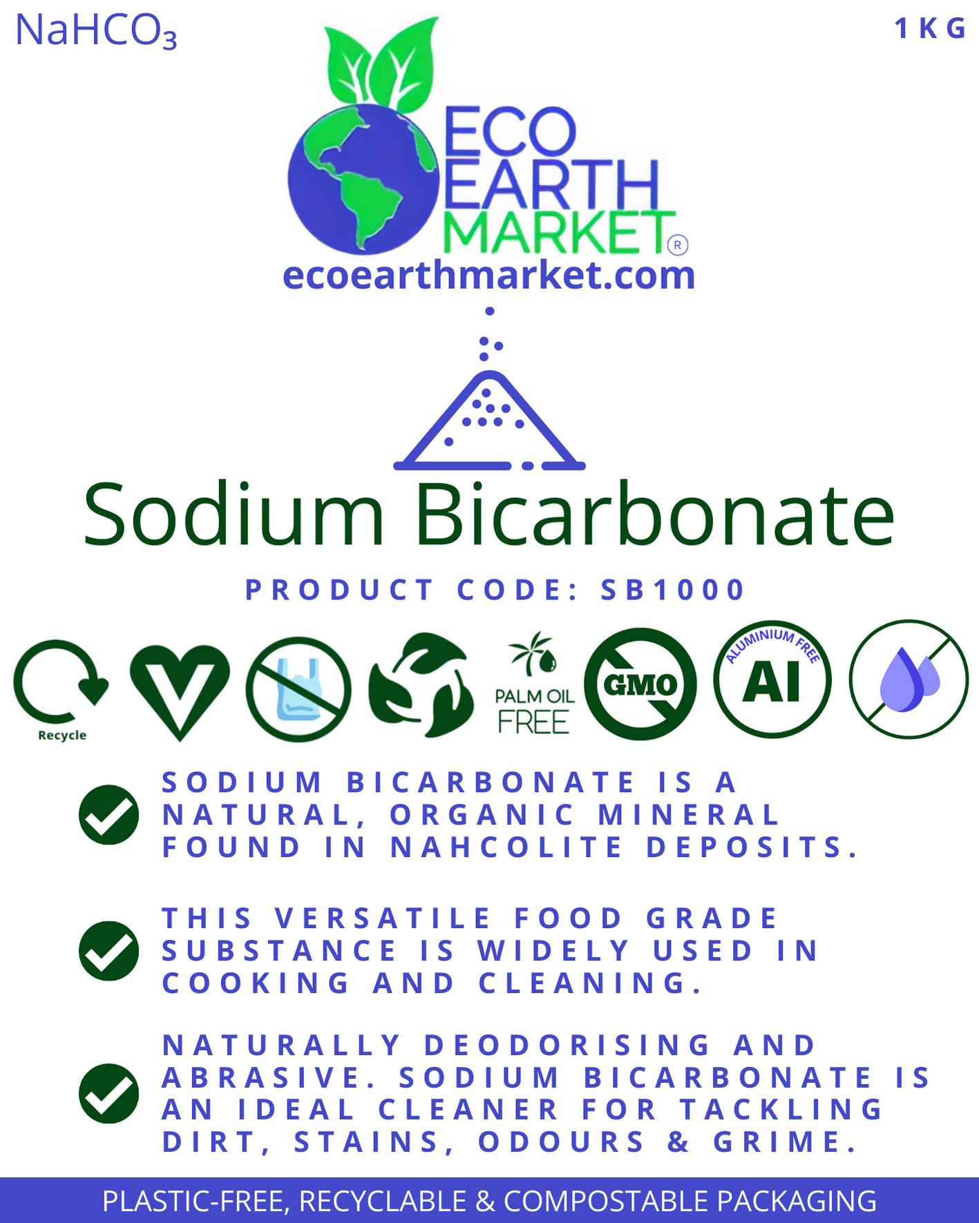 Sodium Bicarbonate 1kg