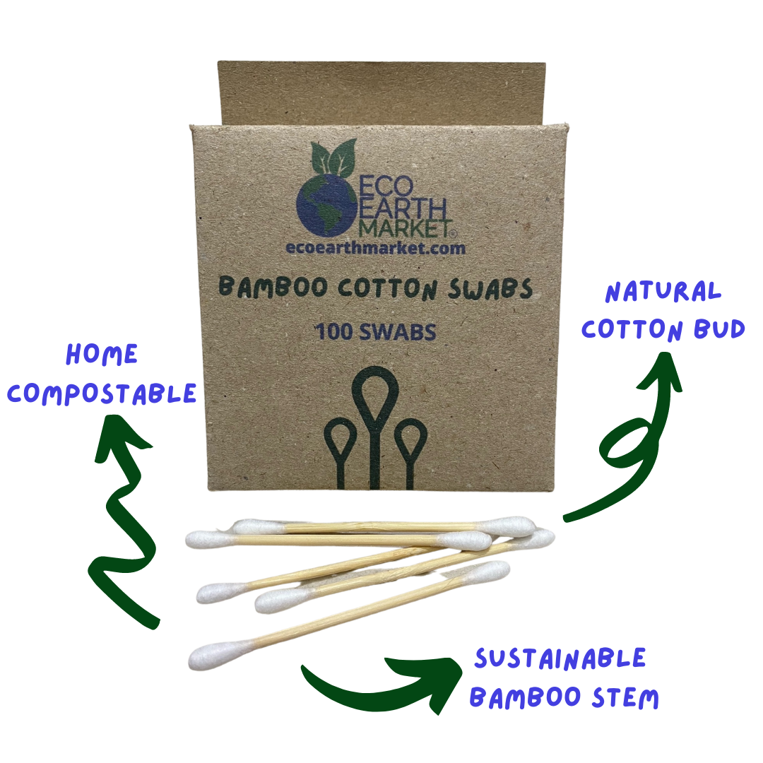 Bamboo Cotton Swabs