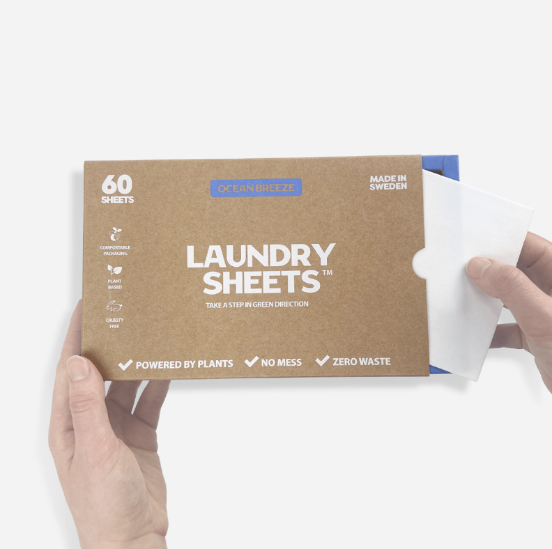 Laundry Sheets™ - Ocean Breeze Laundry Detergent (60 Sheets)