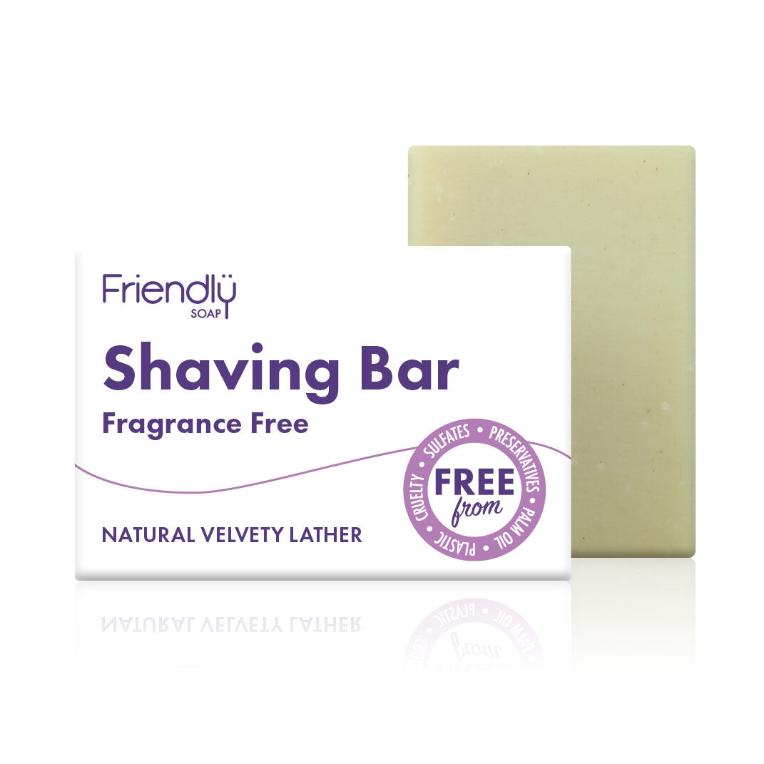 Shaving Soap Bar Fragrance Free (95g)