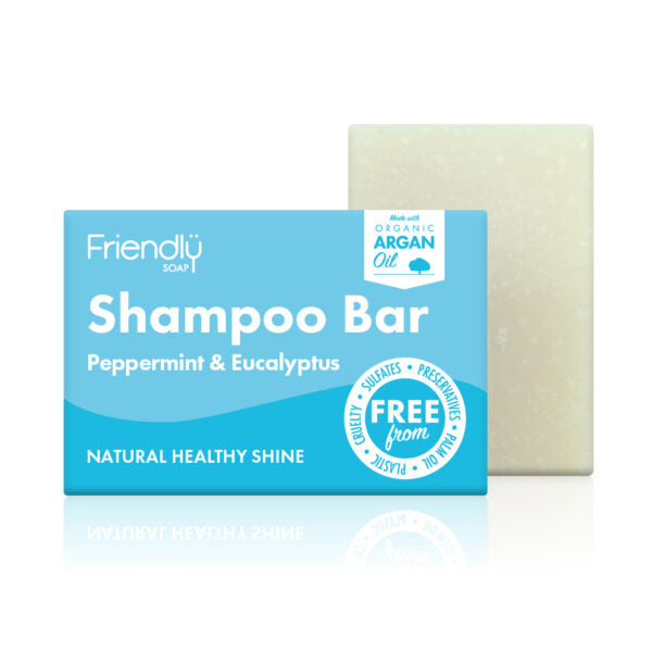 Peppermint & Eucalyptus Shampoo Bar (95g) - Eco Earth Market