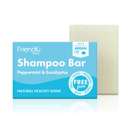 Peppermint & Eucalyptus Shampoo Bar (95g) - Eco Earth Market