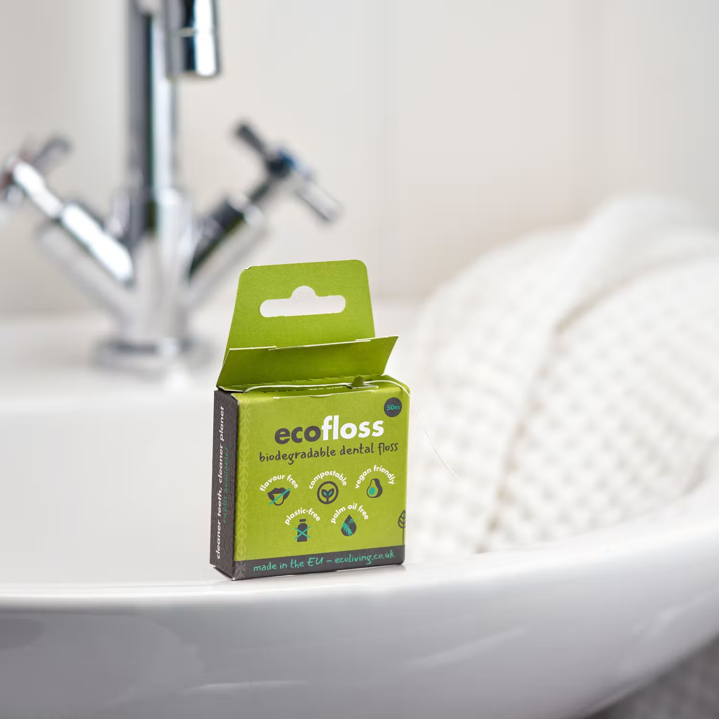 Eco Floss - Plant-Based Vegan Dental Floss (50m)