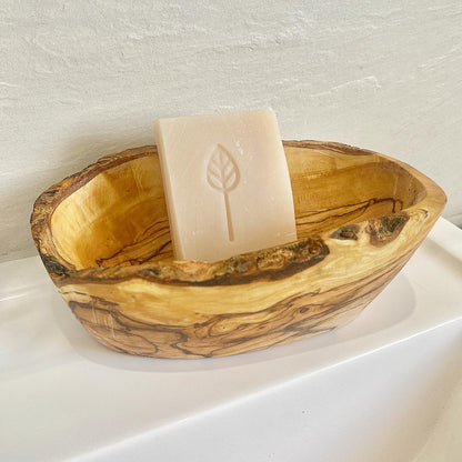 Olive Wood Soap Dish